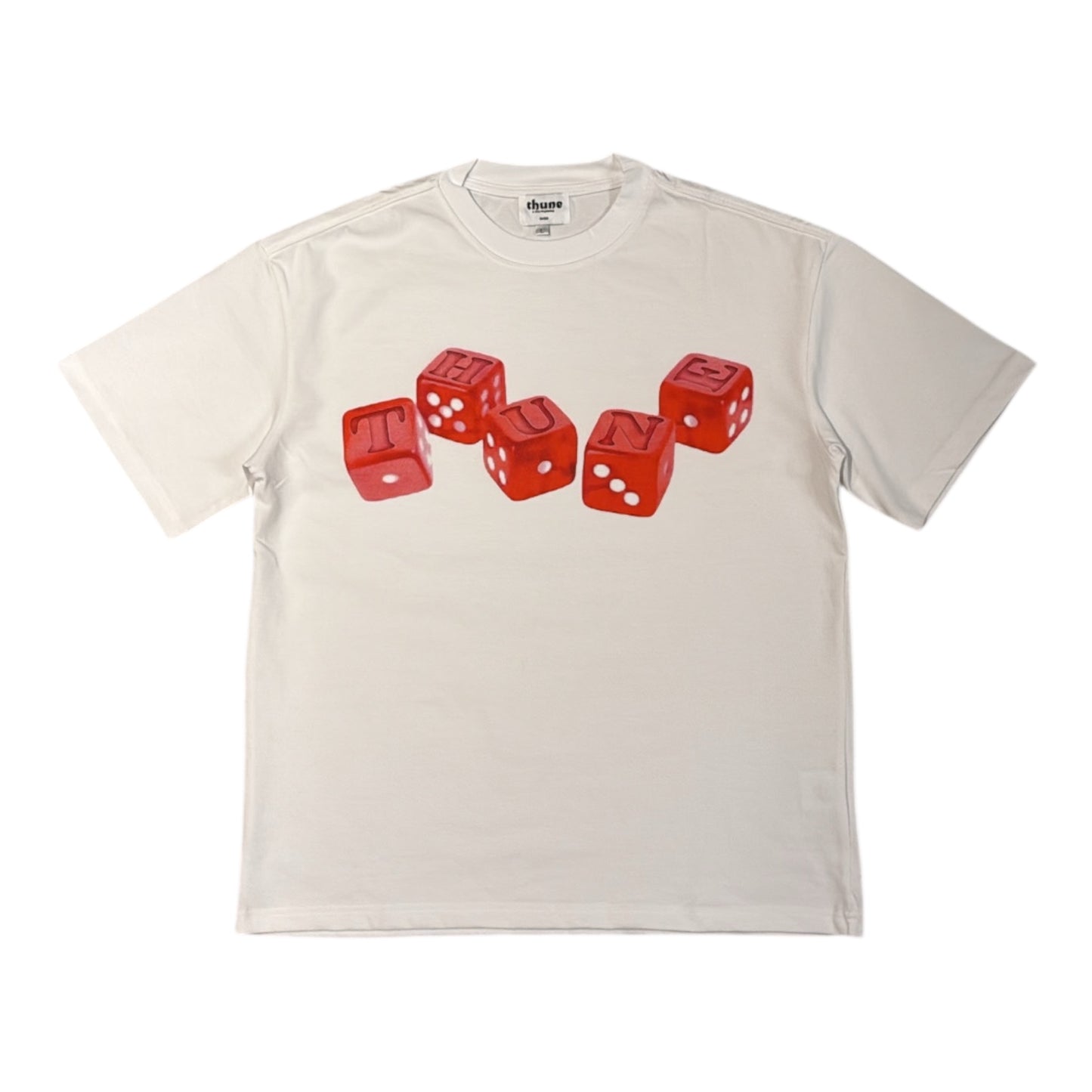 Dice T-shirt | White
